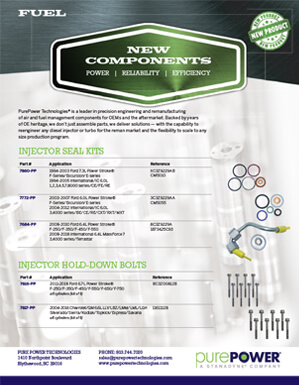 Components line catalog